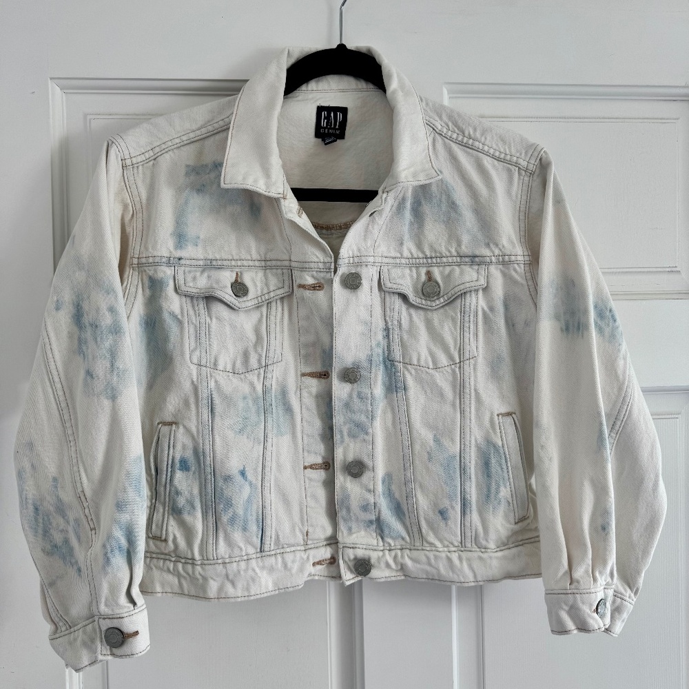 Gap Jean Jacket Tie Dye